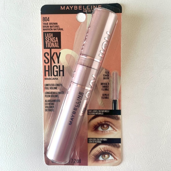 Maybelline New York Lash Sensational Sky High Eyelash Mascara - True Brown - Picture 1 of 2